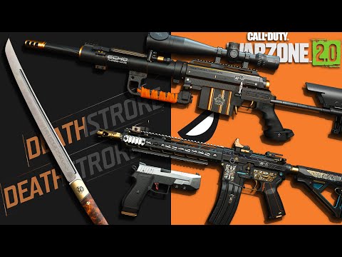 DEATHSTROKE Loadout - Warzone 2  #codmw2 #codmw3 #deathstroke  #dccomics #wadewilson #warzoneloadout