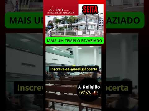 Igreja Cristã Maranata Mais Um Templo Esvaziado Praia da Costa 4 #areligiaocerta