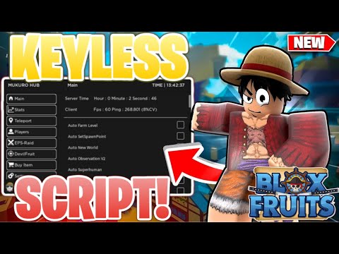 Blox Fruits Script Pastebin 2024 No Key | Auto Farm + Auto Raid | Working Fluxus + Delta + PC 2024