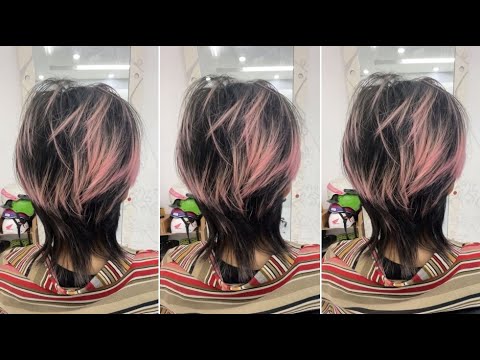 Short Mullet Layered Haircut Tutorial for Women | Textured Short Hair Cutting Tips & Techniques