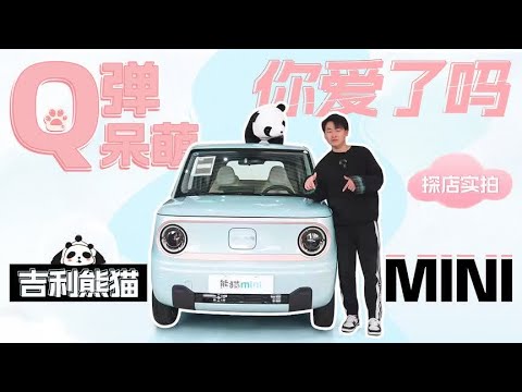 指导价3.99万起，探店实拍吉利熊猫mini，选它还是选宏光MINIEV？