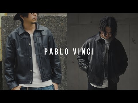 【PABLO VINCI】JAMES GROSE コラボのレザージャケットと今年もやりますレザーダウン。