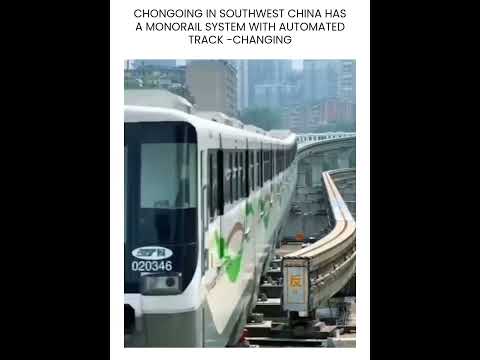 Exploring Chongqing's Monorail: #EngineeringMarvels of Southwest China! #learnwithme #howitworks