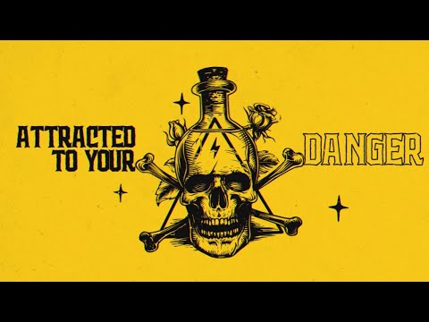 THE NEW ROSES - Attracted To Danger (Lyric Video) | Napalm Records