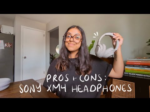 PROS + CONS: SONY XM4 HEADPHONES (tiktok viral headphones)