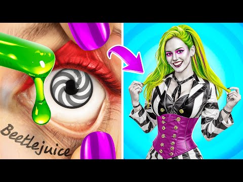 Extreme Makeover from Nerd to Beetlejuice!