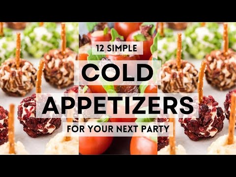 12 Simple Make-ahead COLD APPETIZERS For Your Next Party! #christmas2024 #sharpaspirant #holidays