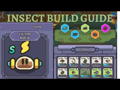 Insect BEST F2P Build Guide HELL II 8-7  - Legend of Slime: Idle RPG