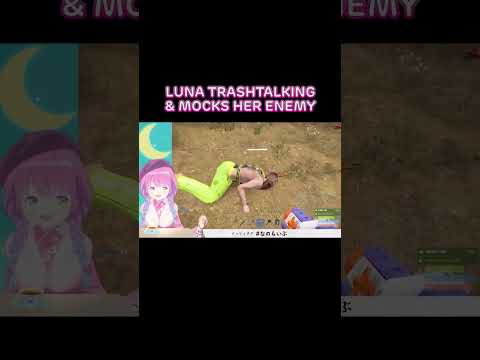 Luna mocks her enemy (part 2/2)  [ Hololive English Sub Shorts ] #shorts