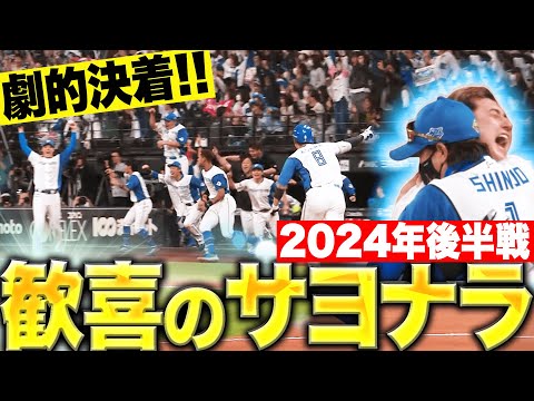 2024年後半戦 歓喜のサヨナラ勝ち特集【Supported by 三和シヤッター】