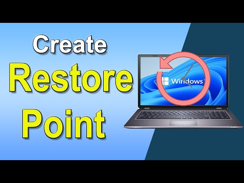 How to Create System Restore Point in Windows 11|How to Restore Windows 11