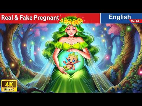 Real & Fake Pregnant in the Land of Magic 💫🏰 English Storytime🌛 Fairy Tales@WOAFairyTalesEnglish