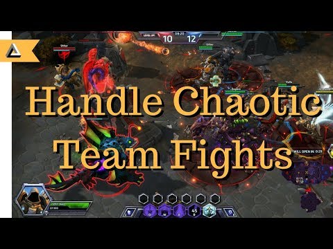 How to not get lost in the Chaos of a team fight.