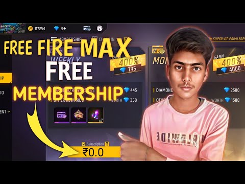 how to get free membership in free fire | free membership in free fire max