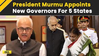 President Murmu Announces New Governor Appointments For 5 States | Ajay Kumar Bhalla | Manipur