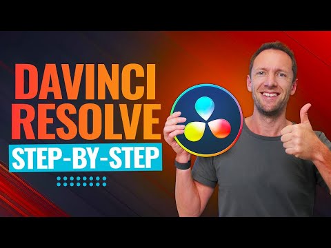 DaVinci Resolve 18 - COMPLETE Tutorial For Beginners in 2024!