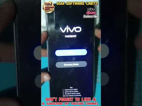 How do I reset my locked VIVO Y33S? #shorts #ytshortsvideo #shortsfeed #gsmsoftwarelab73