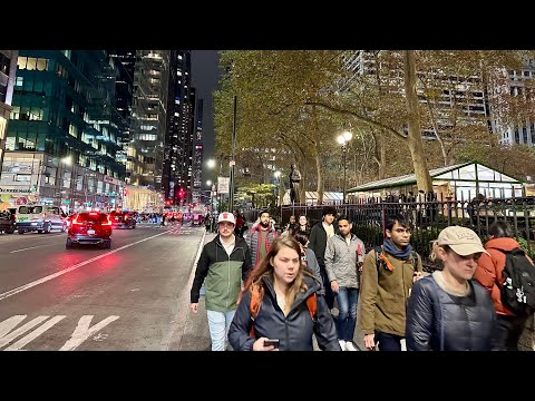 NYC  LIVE  Cold  Tuesday  Evening  In  The   City          (12 November 2024)