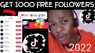 Free TikTok followers (How to get followers on TikTok in 2022)