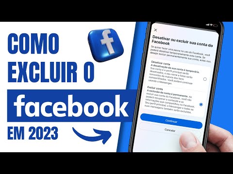 COMO EXCLUIR CONTA DO FACEBOOK EM 2023