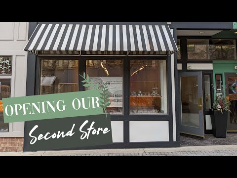 Opening Our Second Retail Store | Courage and Soar PART ONE