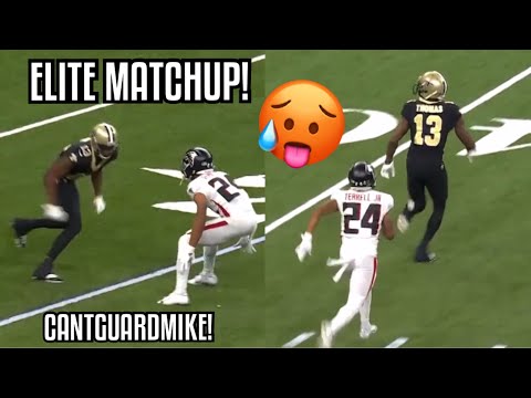 Michael Thomas vs AJ Terrell 🔥 ‘ELITE’ Matchup (WR vs CB) Falcons Vs Saints highlights