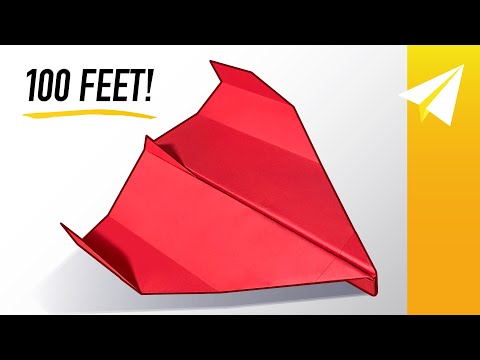 EPIC Paper Airplane that Flies Over 100 Feet! How to Make Brigand