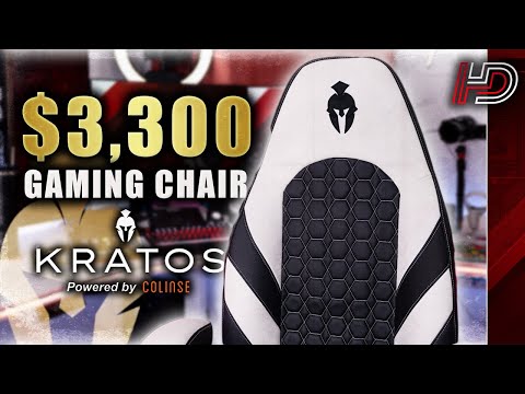 THIS IS A $3,300 GAMING CHAIR!! (Kratos Pro 4D Throne V2 Review Video)