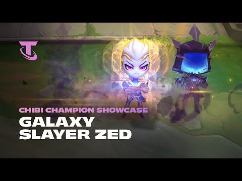 Galaxy Slayer Zed | Chibi Champion Showcase - Teamfight Tactics