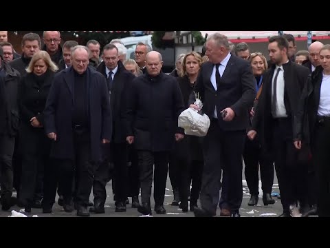 Scholz visits site of Christmas market attack that killed at least 5 | VOA News