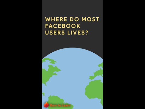 Where do all of Facebook's Users live. The answer may surprise you!