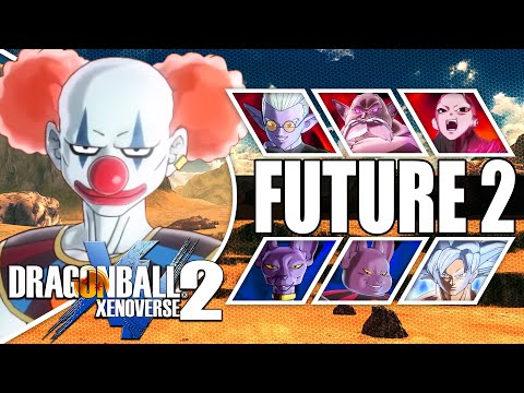 THE GODS OF DESTRUCTION CAN'T STOP JIREN! Dragon Ball Xenoverse 2 Future Saga DLC Walkthrough Part 2