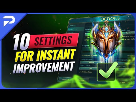 INSTANTLY Boost Your Winrate: 10 Essential Settings for League of Legends - Season 13