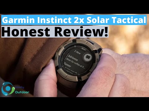 Best Value Tactical Smartwatch! Garmin Instinct 2X Solar Tactical Review!