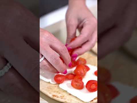 The BEST Summer Flatbread Grilled Corn & Arugula with Creamy Cheese