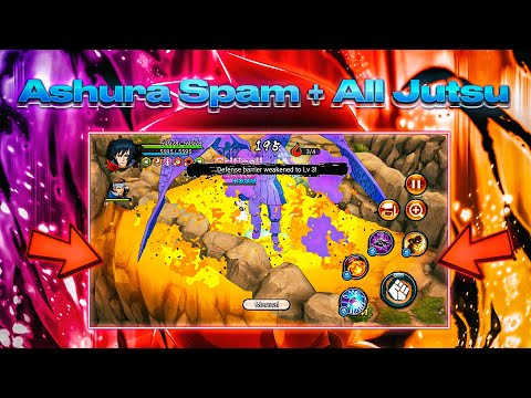 NxB NV : Ashura Spam Jutsu + All Jutsu 🔥 How Jutsu Look Like With Ashura Spam NxB NV | Part 4