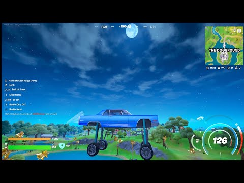 High Jump Glitch with a Car in Fortnite | Setting Tutorial for PC