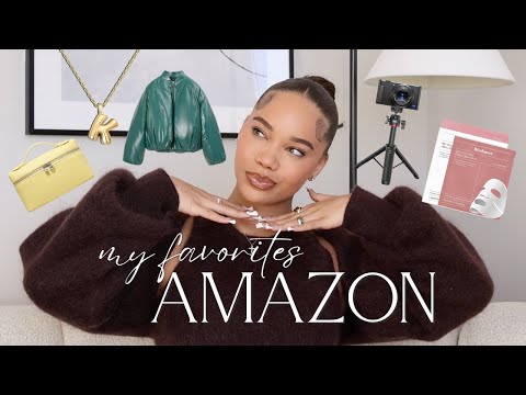 AMAZON MUST HAVES | korean skincare, designer dupes, content creator gadgets, home & more!