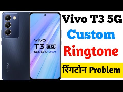 Vivo T3 5G Ringtone | how to set ringtone in vivo T3 5g | ringtone kaise lagaye | Vivo T3 ringtone