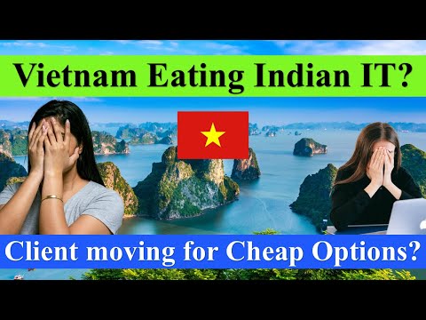 Vietnam 🇻🇳 EATING Indian 🇮🇳 IT Jobs? US, Europe looking for cheap solutions #airedtech #itjobs #jobs