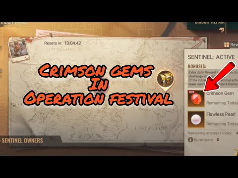 Crimson gems in operation festival @StateofSurvivalOfficial(english subtitles)