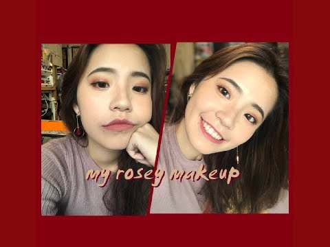 玫瑰色系妝容分享🌹my rosey makeup