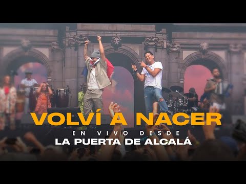 Carlos Vives & Prince Royce - Volví a Nacer (Concierto de la Hispanidad desde La Puerta de Alcalá)