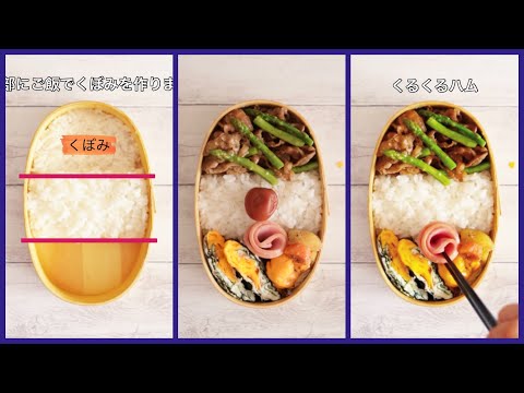 How to pack Japanese Bento🍱 Rice Magic Bento Lunch Box Wappa Bento