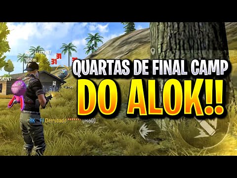 CAMP DO ALOK - QUARTAS DE FINAL👑IPhone XR💚HIGHLIGHTS EM CAMPEONATOS DE FREE FIRE💙