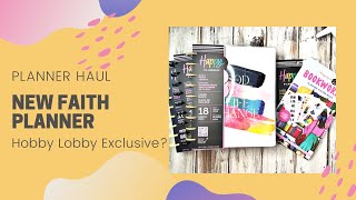 NEW FAITH PLANNER | PLANNER HAUL |  HAPPY PLANNER | RONGRONG