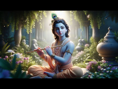 Krishna's Flute Music( बाँसुरी ) Deep Relaxing Music , Meditation Music, Study, Calming Music