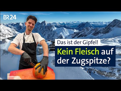 Pistenspaß ohne Leberkas: Vegetarisches Restaurant auf der Zugspitze | BR24 vor Ort