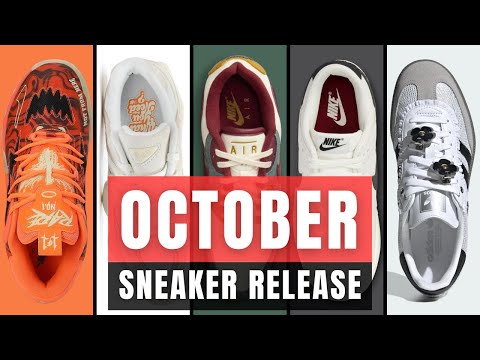 NEW SNEAKER DROP in October 2024 SO FAR..