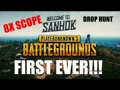 8X SCOPE IN SANHOK | HOT DROPS | PUBG PC | INDIA #PUBG #PUBGPC